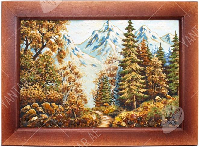 Landscape “Forest and mountains”