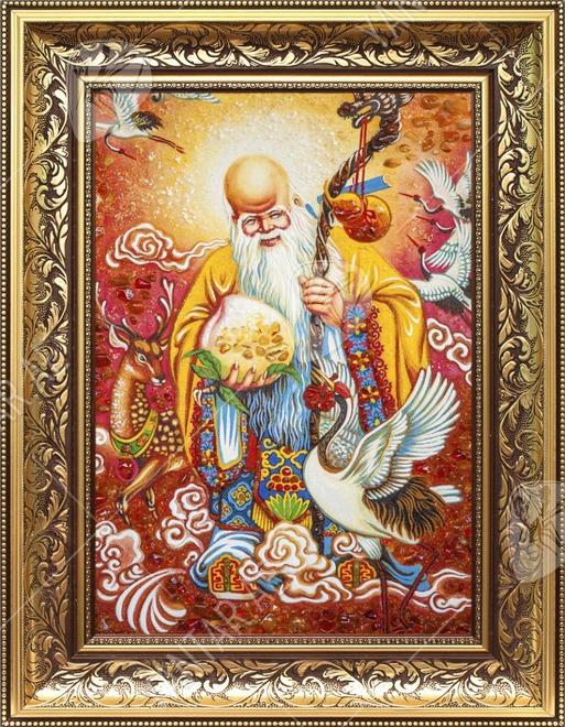 Panel “Deity of Longevity Shou-Shin”