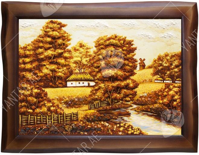 Volumetric landscape “Ukrainian theme”