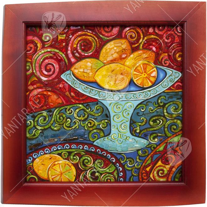 "Lemons in a Vase"