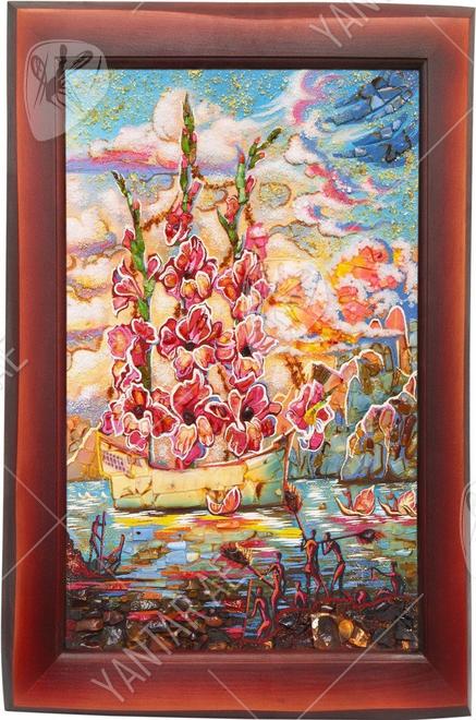 Painting "Arrival at the port"