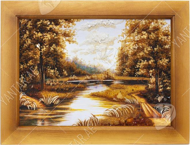 Landscape “Bridge over the River”