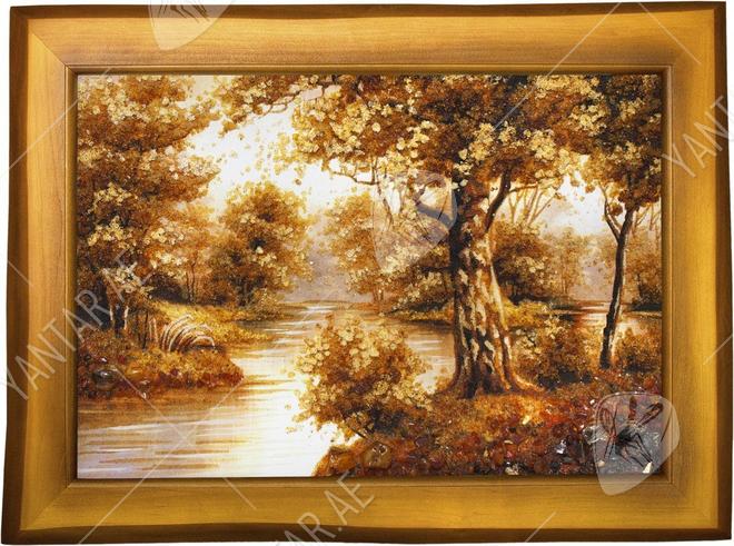 Landscape “Near the River”