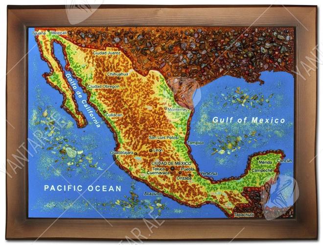 Map: United Mexican States