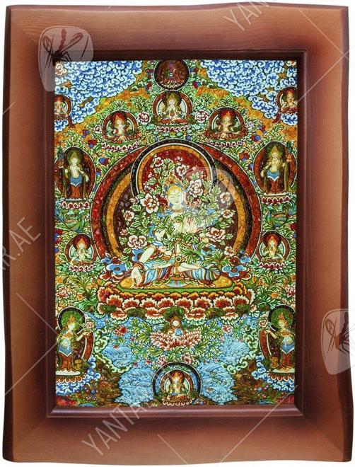 Panel “Deity White Tara”