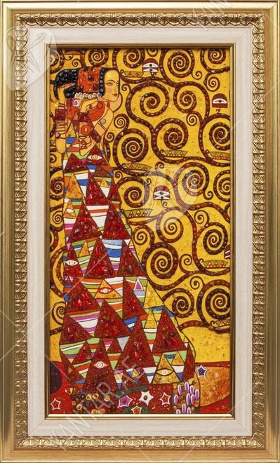Panel “Waiting” (Gustav Klimt)
