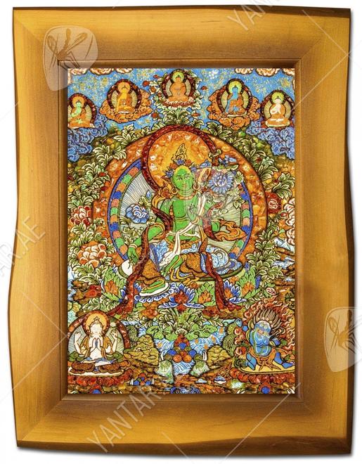 Panel "Green Tara"