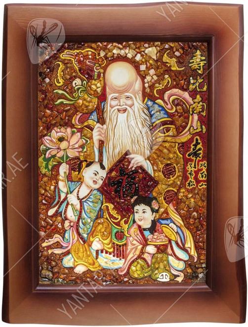 Panel “Deity of Longevity Shou-Shin”