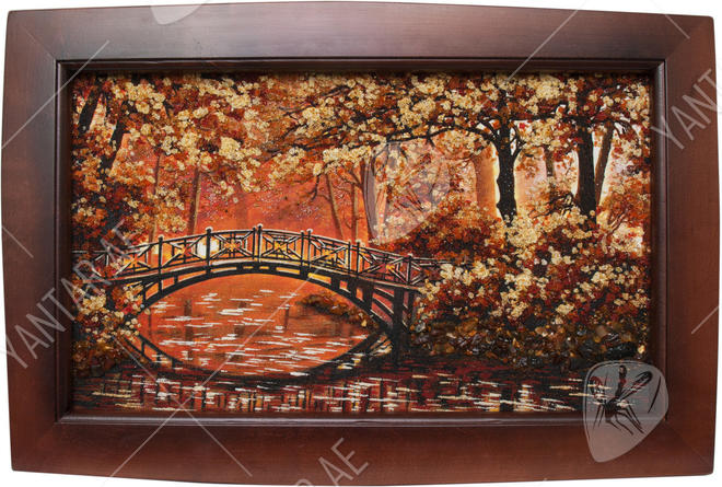 Landscape “Bridge over the River”