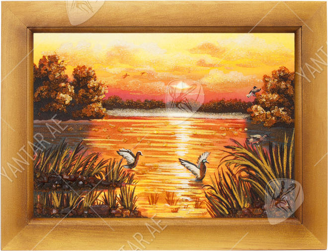 Landscape “At Sunset”