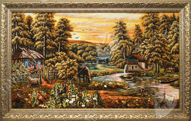 Landscape “Village courtyard”