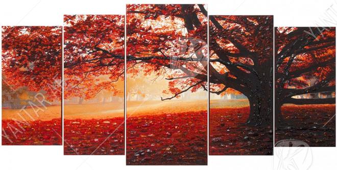 Polyptych “Golden Autumn”