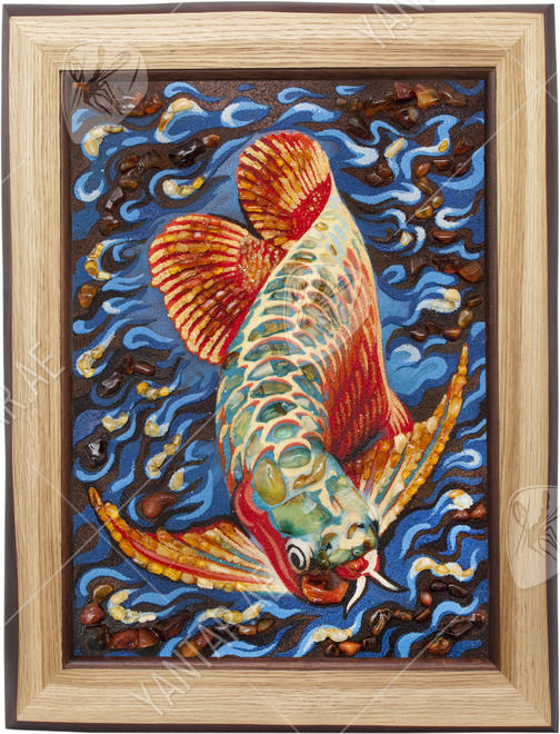 Panel “Arowana fish”