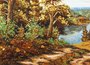 Landscape “Towards the River”