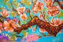 Three-dimensional painting “Sakura”
