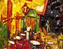 Volumetric panel “Terrace of a night cafe in Arles” (Vincent van Gogh)