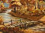 Landscape “Bridge over the River”