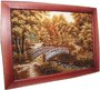 Landscape “Bridge in the autumn park”
