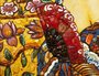 Panel “Lady with a Fan” (Gustav Klimt)
