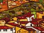 Painting “Malcesine Castle on Lake Garda” (Gustav Klimt)