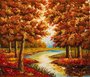 Landscape “River in the Forest”