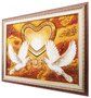Panel "Doves with rings"