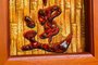 Panel with hieroglyphs “Luck”