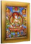Panel "Buddhist painting Thangka - White Tara"