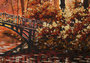 Landscape “Bridge over the River”