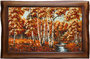 Landscape “Autumn in a birch forest”