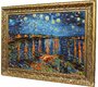 Panel “Starry Night over the Rhone” (Vincent van Gogh)