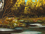 Landscape “Autumn birches”