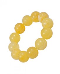 Bracelet made of amber balls
