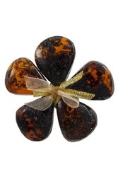 Author's brooch “Volcanic lava”