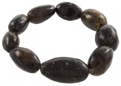 Bracelet made of large amber stones