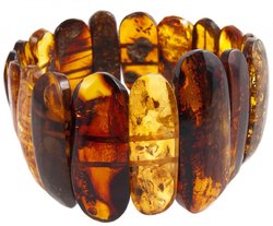 Amber bracelet “Autumn Palette”