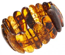Amber bracelet “Autumn Palette”