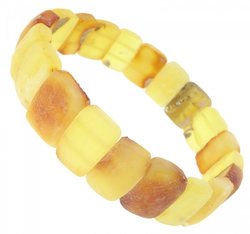 Bracelet made of plate stones