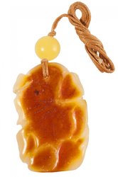 Amber pendant "Owl"
