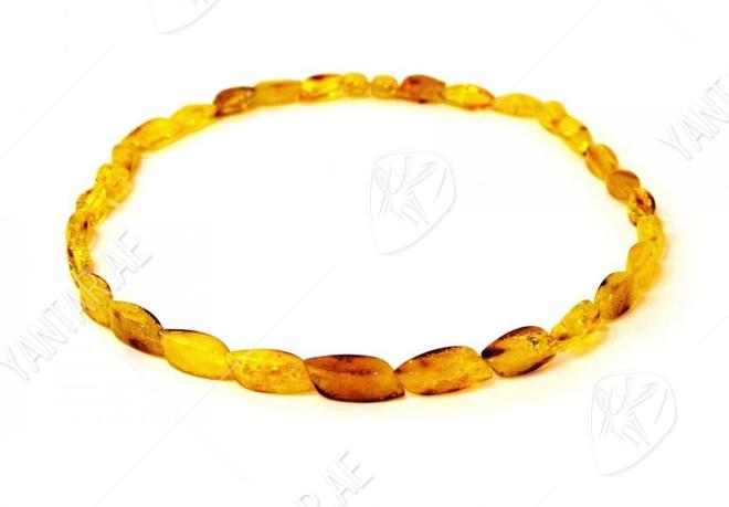 Polished amber beads Polished amber beads