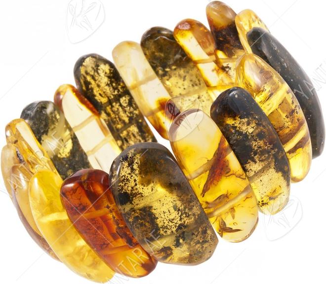 Amber bracelet “Palette”