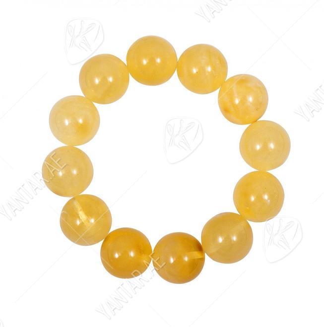 Bracelet made of amber balls