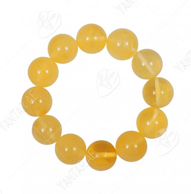 Bracelet made of amber balls