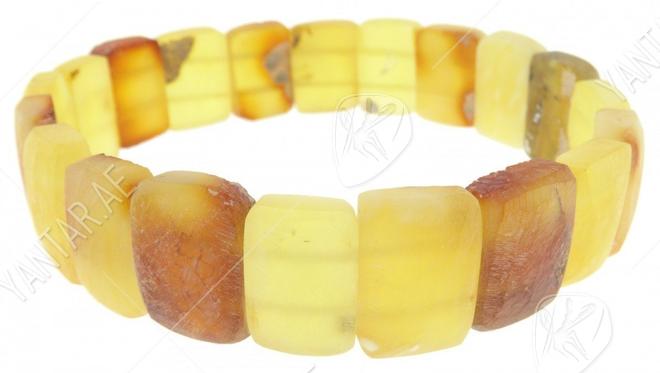 Bracelet made of plate stones