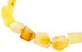 Figured amber beads