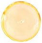 Pendant made of polished translucent amber in the shape of a ring