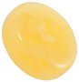 Polished amber pendant “Sun”