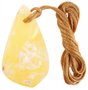 Amber polished pendant (medicinal) “Sunny”