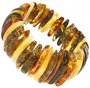 Bracelet made of multi-colored amber stones “Cleopatra”