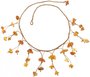 Braided amber beads